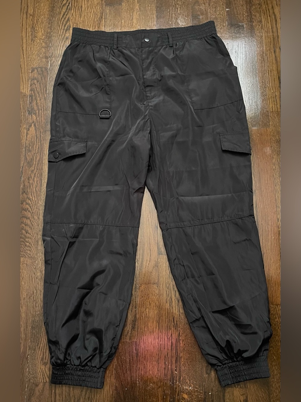 Black Cargo Jogger Pants Forever21+